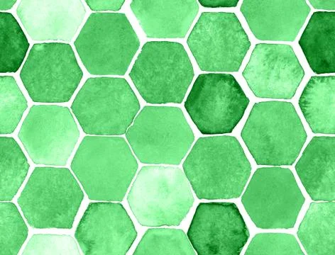 Hexagon pattern Illustrazione stock