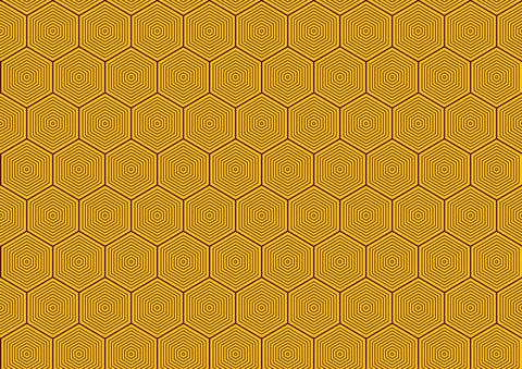 Hexagon pattern Stock-Illustration
