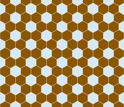 Hexagon pattern seamless. 스톡 일러스트