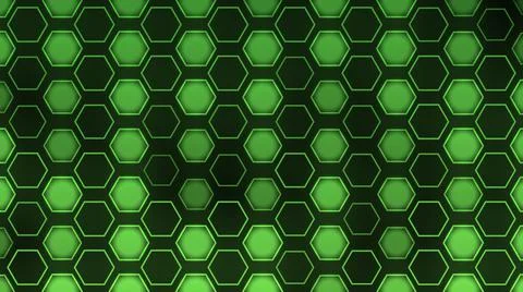 Hexagon pattern technology background abstract Illustration