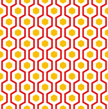 Hexagon Pettern Stock Illustration