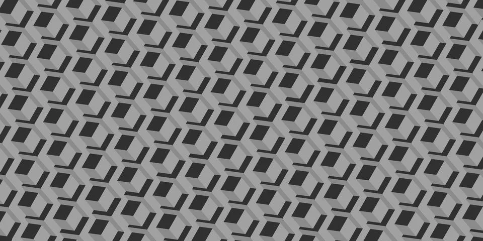 Hexagon pixel blocks technology abstract background modern scene concept 3D i 스톡 일러스트