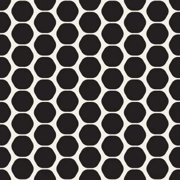 Hexagon seamles geometric pattern. イラスト素材