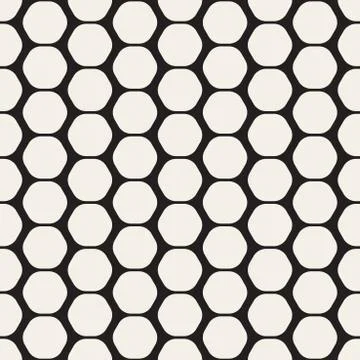 Hexagon seamles geometric pattern. 库存插图