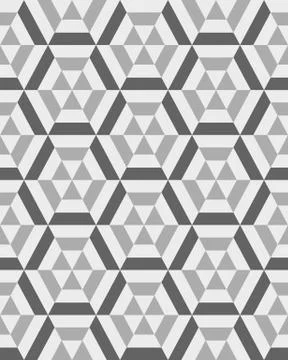 Hexagon seamless pattern Stock Illustration