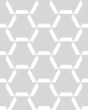 Hexagon seamless pattern Stock Illustration