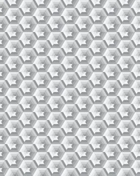 Hexagon seamless pattern Stock Illustration