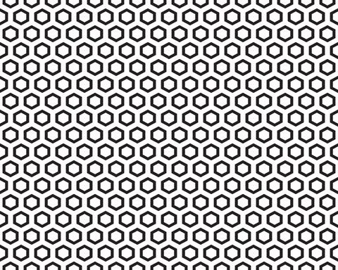 Hexagon, seamless pattern Stock Illustration