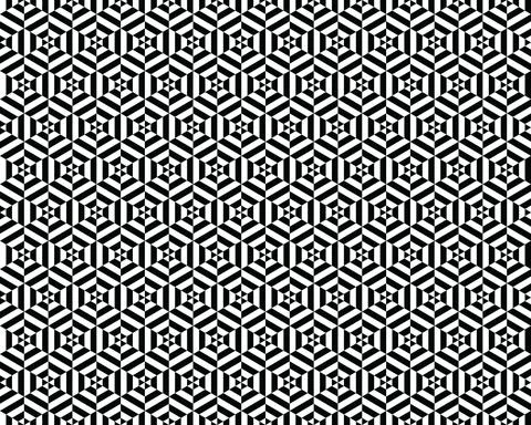 Hexagon seamless pattern Stock Illustration