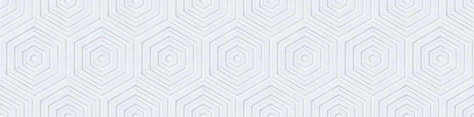 Hexagon seamless white 3D pattern 스톡 일러스트