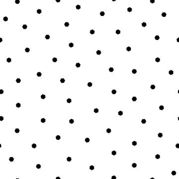 Hexagon simple seamless pattern. Repeatable white minimalistic background Stock Illustration