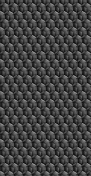 Hexagon structure Dark geometric Abstract technology background Stock Illustration