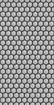 Hexagon structure white geometric Abstract technology background Stock Illustration