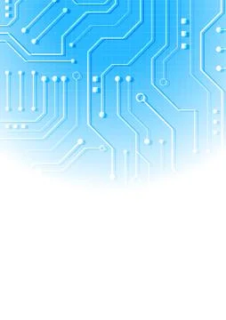 Hexagon technology background Stock Illustration