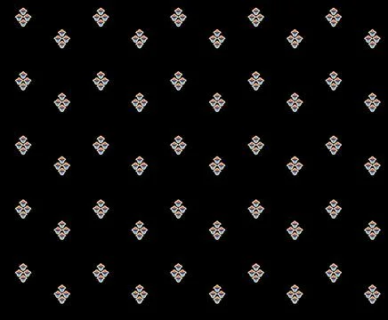 Hexagon tiles seamless pattern. Grunge texture. Ethnic and tribal motifs. H.. Illustrazione stock