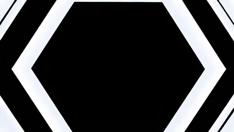 Hexagon transition Alpha, Reveal Matte, use for transiting between Stock Footage 300021279