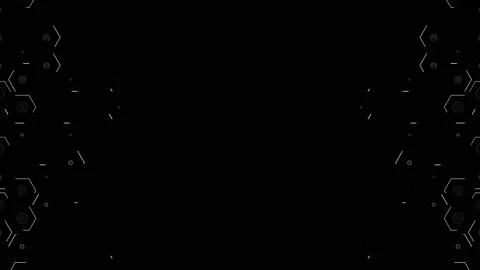 Hexagon transitions.3 shape hexagon animations. Stock Footage 142143025