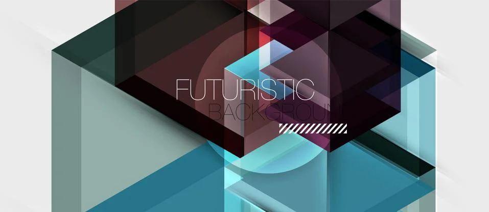 Hexagon vector business presentation or brochure template, technology modern Illustrazione stock