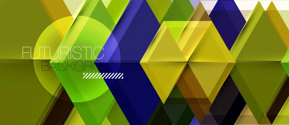 Hexagon vector business presentation or brochure template, technology modern Stock Illustration