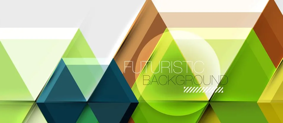 Hexagon vector business presentation or brochure template, technology modern Stock Illustration