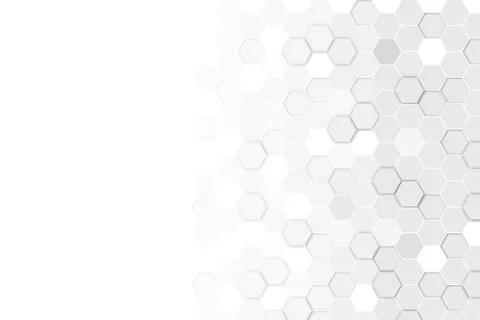 Hexagonal 3d abstract background Stock-Fotos