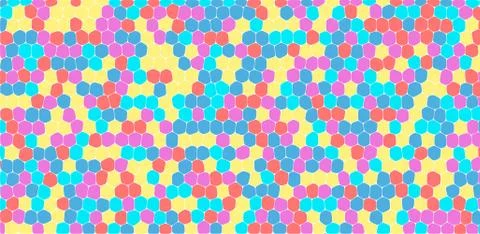 Hexagonal abstract background Stock Illustration