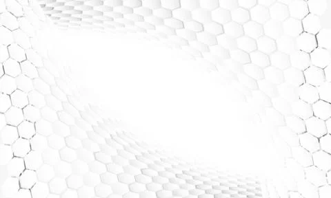 Hexagonal abstract backround Stock Illustration