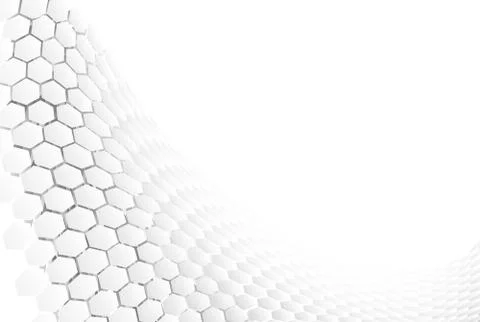 Hexagonal abstract backround Stock Illustration