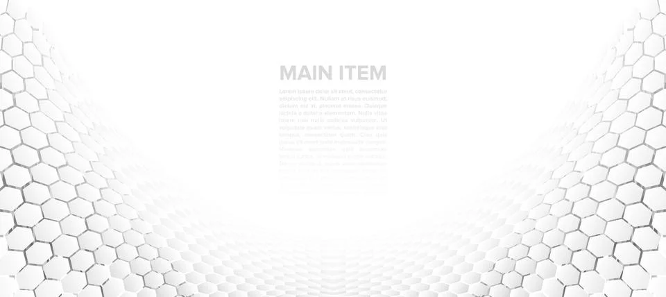 Hexagonal abstract backround Stock Illustration