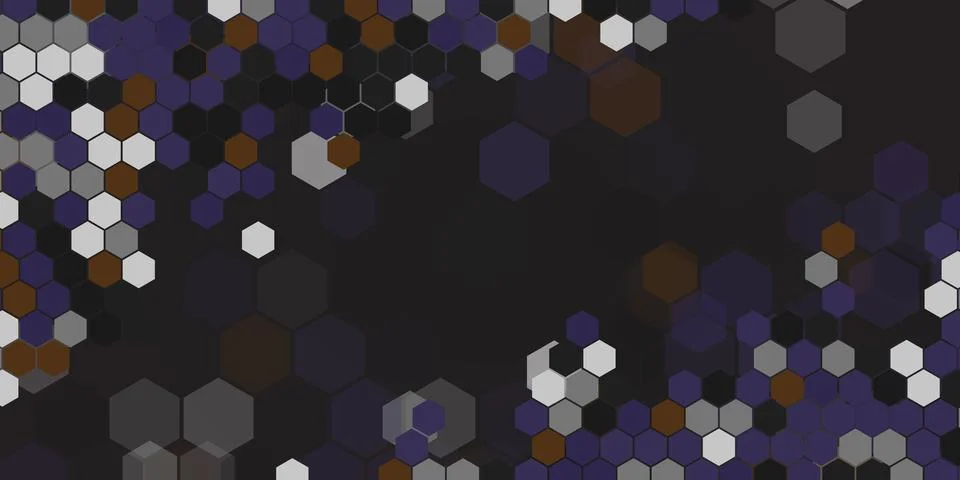 Hexagonal background. Abstract hexagonal pattern background. Stock Illustration