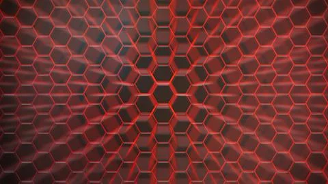 Hexagonal background for design. Stock Illustration