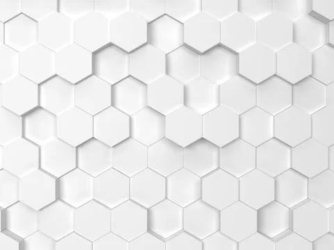 Hexagonal background Illustrazione stock