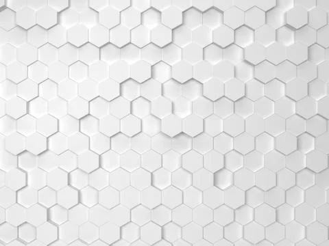 Hexagonal background Stock Illustration