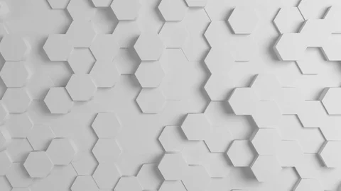 Hexagonal background loop 库存影片 102388106