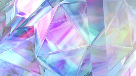 A hexagonal background template with an abstract style Stock Illustration