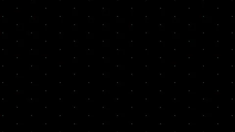 A hexagonal background. Tiny light blue stars flash and form a hexagonal pattern Video stock 241705054