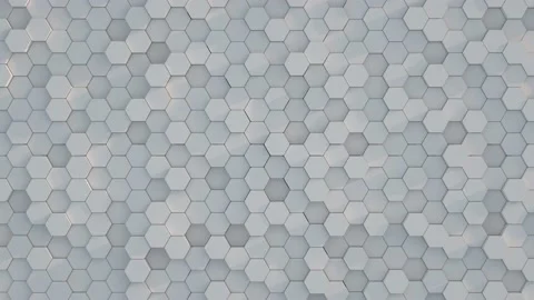 Hexagonal Background Video Stock Footage 196892696