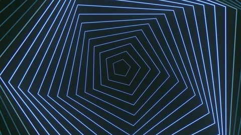 Hexagonal blue line pattern versatile design element for websites and graphics Stock-Footage 292963401