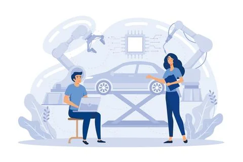 Hexagonal carbon atom grid properties. Innovative computation software. Las.. Stock Illustration