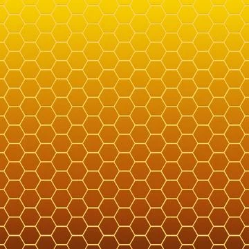 Hexagonal cell texture, Honeycomb, Speaker grille background Illustrazione stock