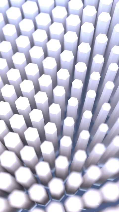 Hexagonal Cells Stock Footage 344035879