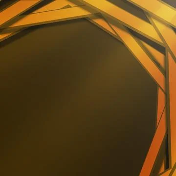 Hexagonal frame background. Geometric shape. Stock Illustration