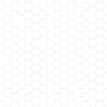 Hexagonal geometric pattern abstract background Illustrazione stock