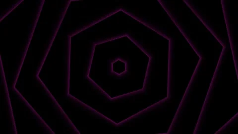 Hexagonal geometric pattern expanding and animating in dark space with abst.. Stock Footage 341720524