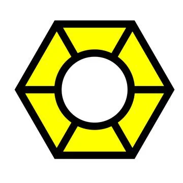 Hexagonal geometric pattern. Graphic image. Stock Illustration