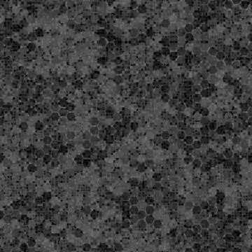 Hexagonal gray and black abstract geometric seamless pattern background Illustrazione stock