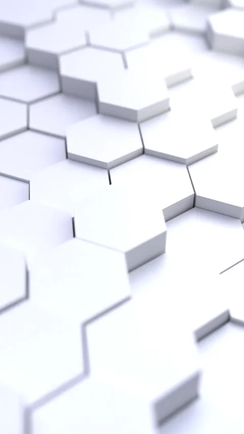 Hexagonal Ground Stock Footage 340442507