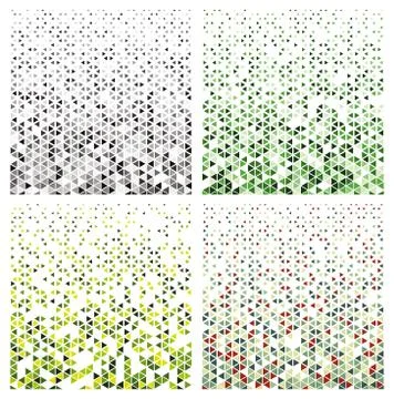 Hexagonal Halftone Pattern 스톡 일러스트