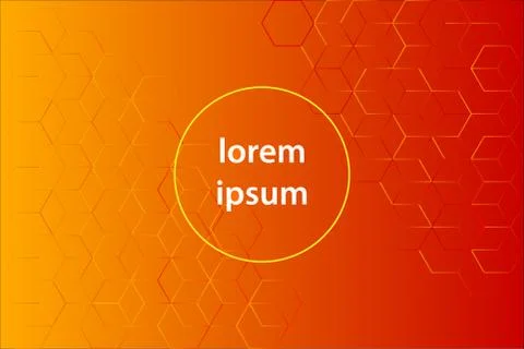 Hexagonal Stock Illustration