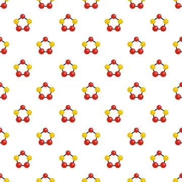 Hexagonal lattice pattern seamless 스톡 일러스트